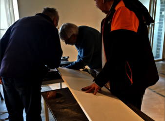 Noeste werkers in Truijenhof