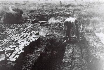 22. Turf uit de kuil in slag of leger