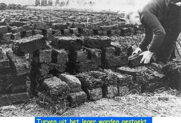 27. Uit het leger turven stoeken