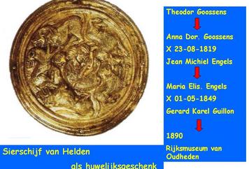 46. Sierschijf als huwelijksgeschenk