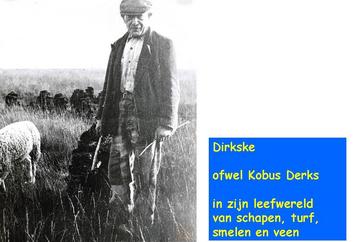62. Dirkske tussen schapen, smelen en turf